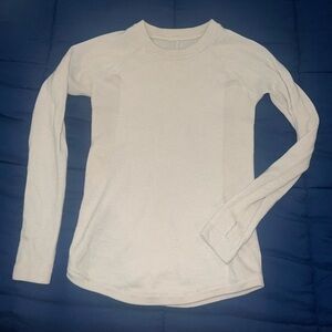 lululemon athletica Long Sleeve Top - White